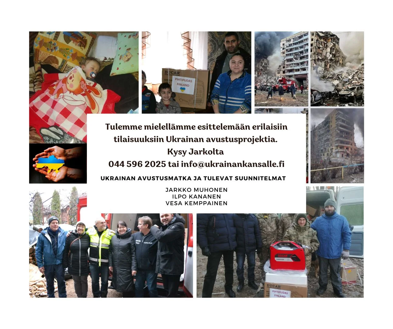Ukraina-tilaisuudet