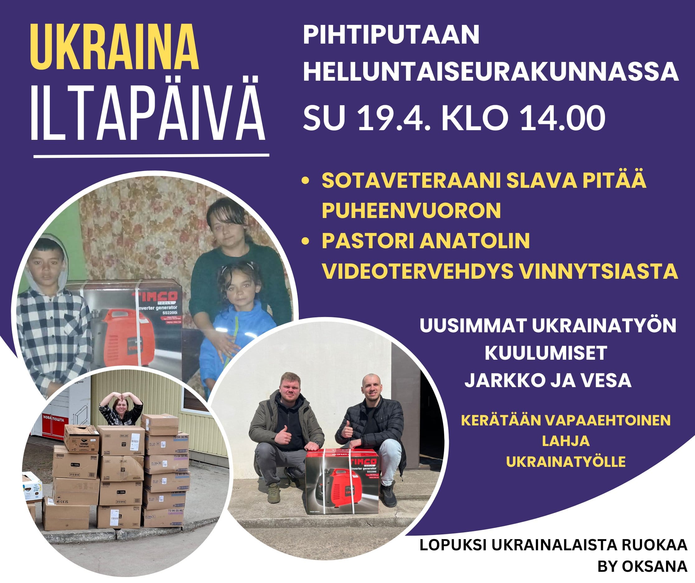 Ukrainailtapäivä - Pihtipudas